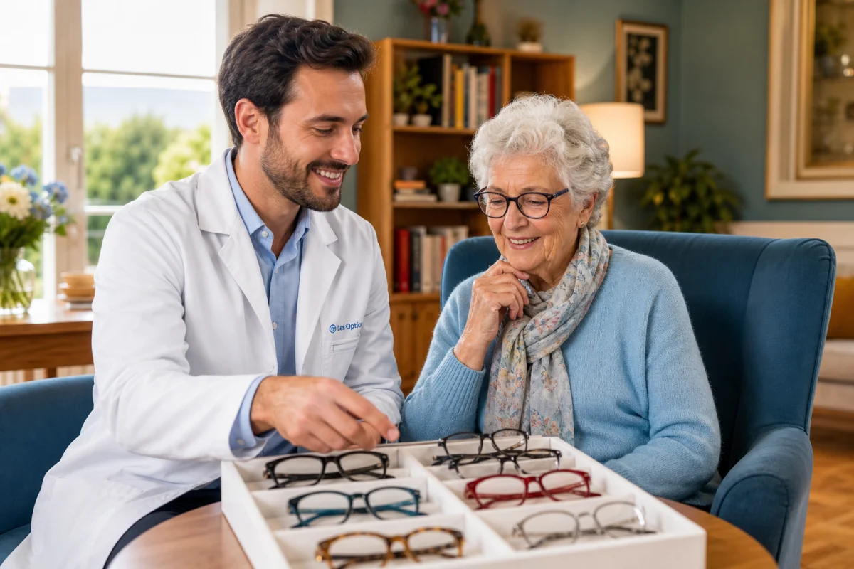 opticien a domicile