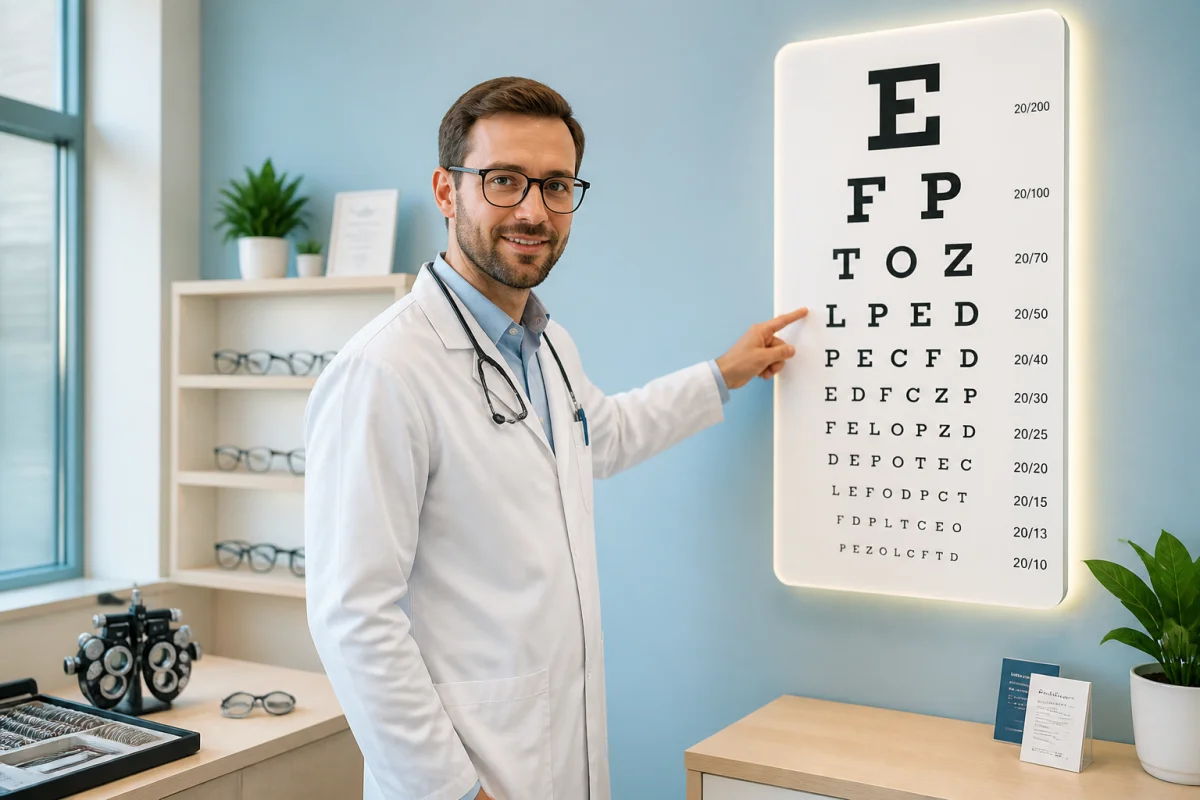 acuité visuelle snellen