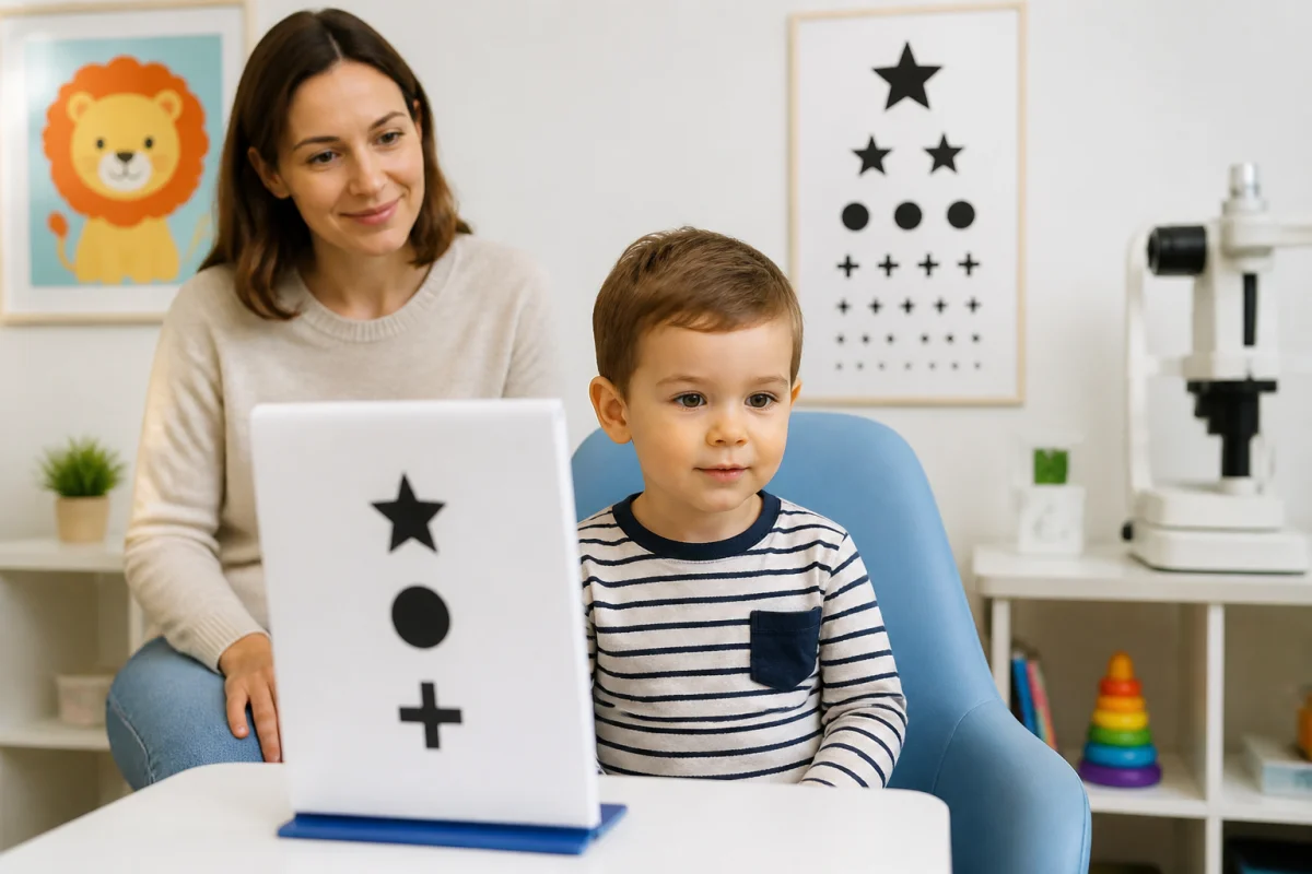 acuité visuelle à 3 ans