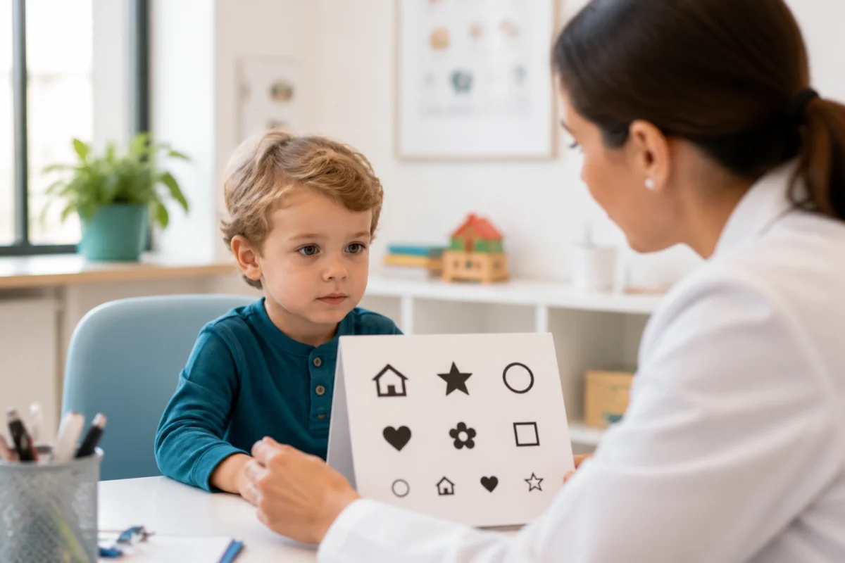 acuité visuelle à 3 ans