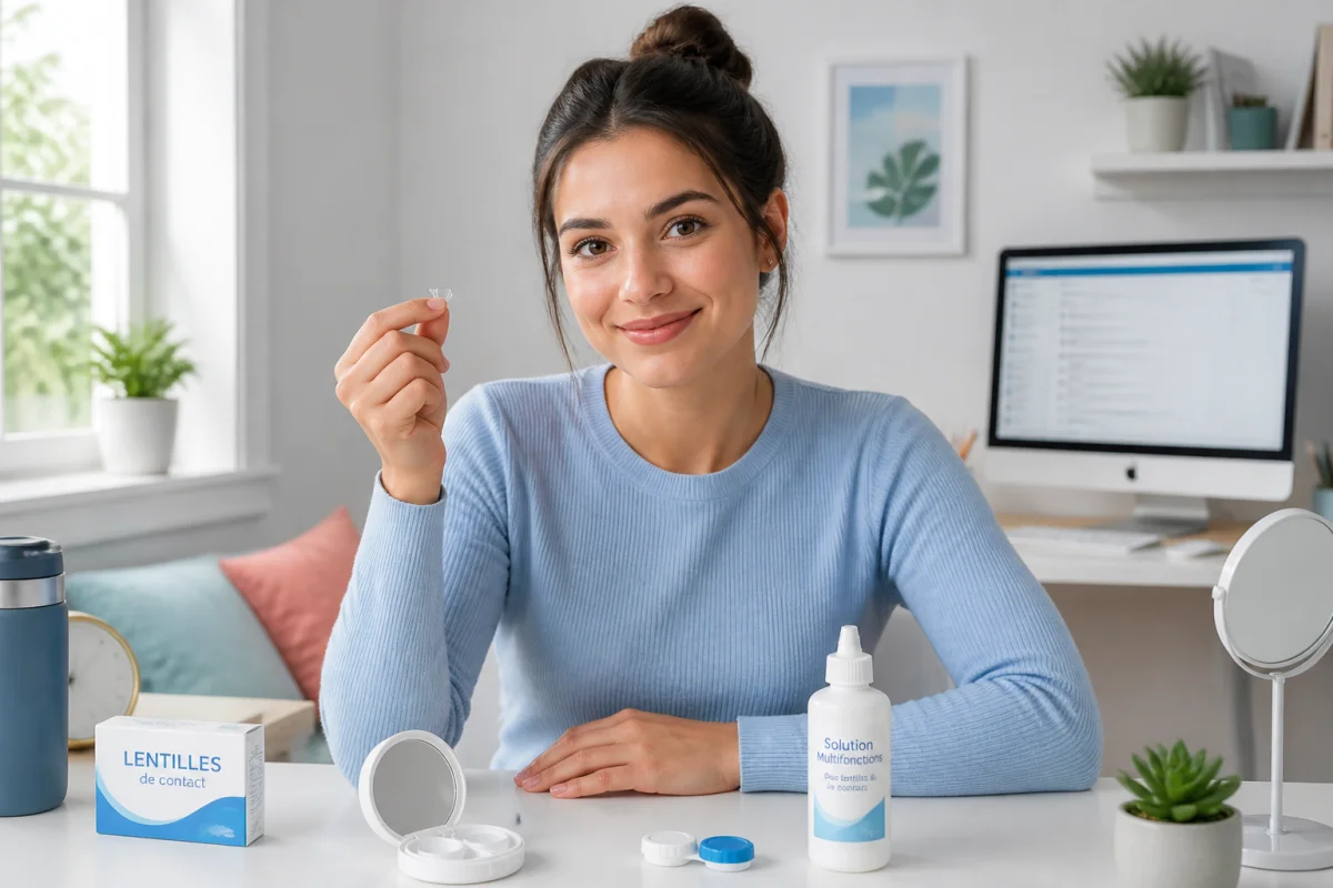 Hygiène des lentilles de contact et bons gestes au quotidien